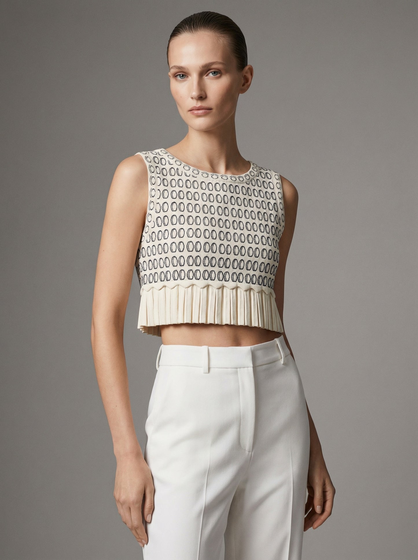 Alaïa Maille Cachoo Top