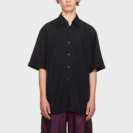 Dries Van Noten Cassidye Kurzarmhemd aus Baumwolle
