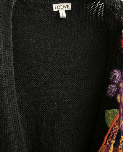 Loewe Bouquet Wool Cardigan