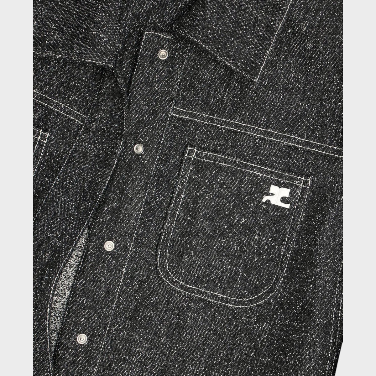 Courrèges Denim Tweed Overshirts