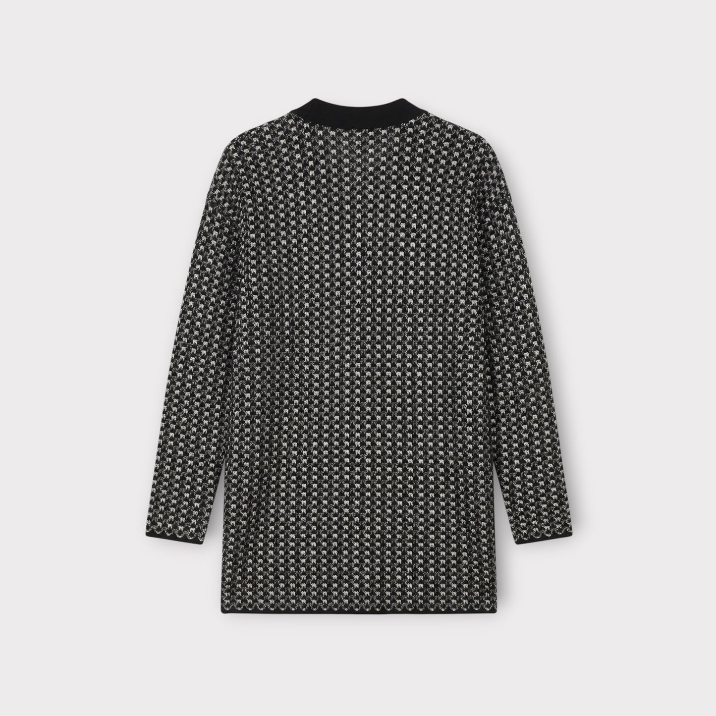 Alaïa Recif Black & Silver Cardigan