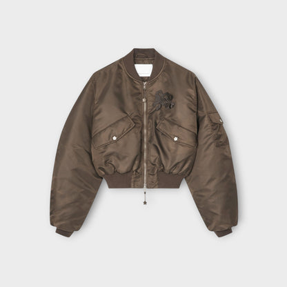 Cecilie Bahnsen Callie Cropped Bomber