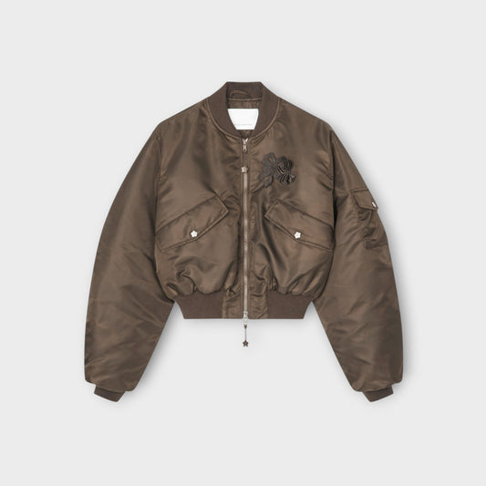 Cecilie Bahnsen Callie Cropped Bomber
