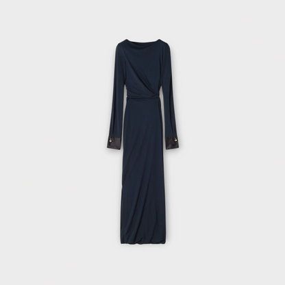 Lanvin Draped Midi Dress