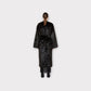Balenciaga Fur Wrapped Long Coat