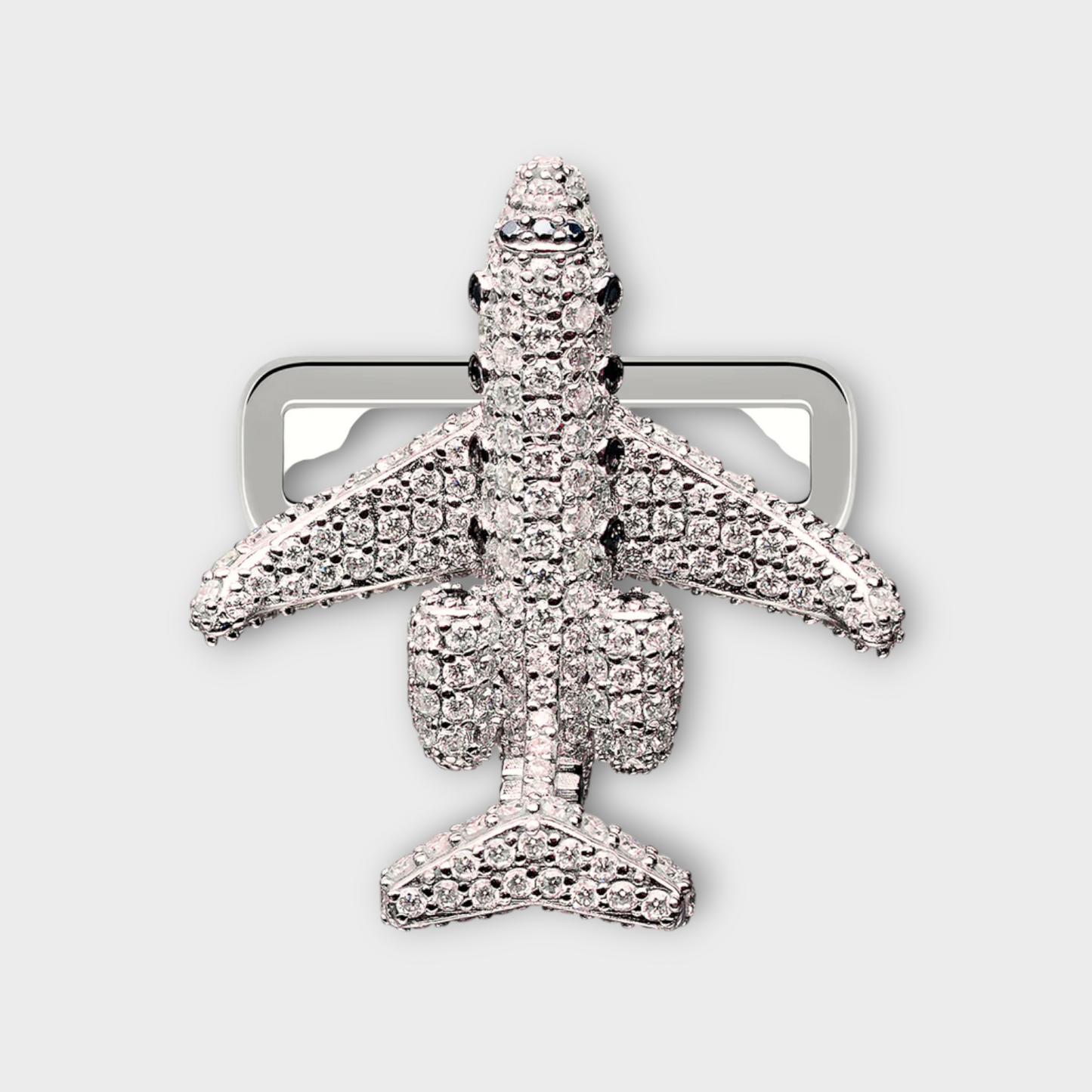 Poubel Jet Stoneset Charm