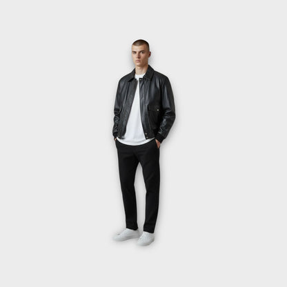 Loewe Aviator Leather Jacket