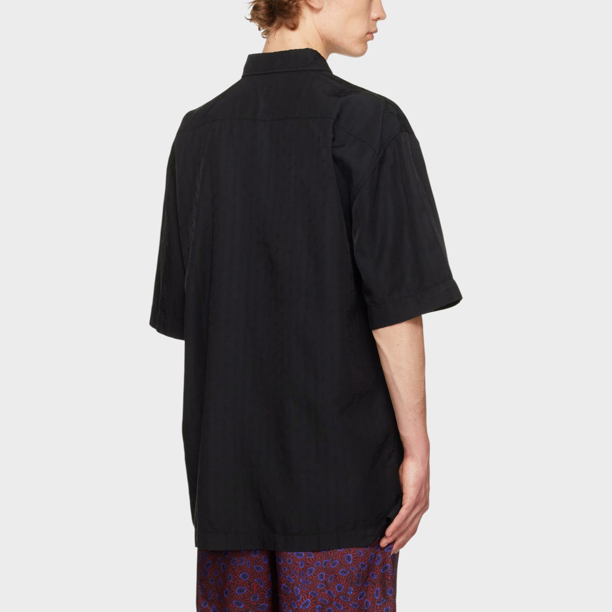 Dries Van Noten Cassidye Cotton Short Sleeve Shirt
