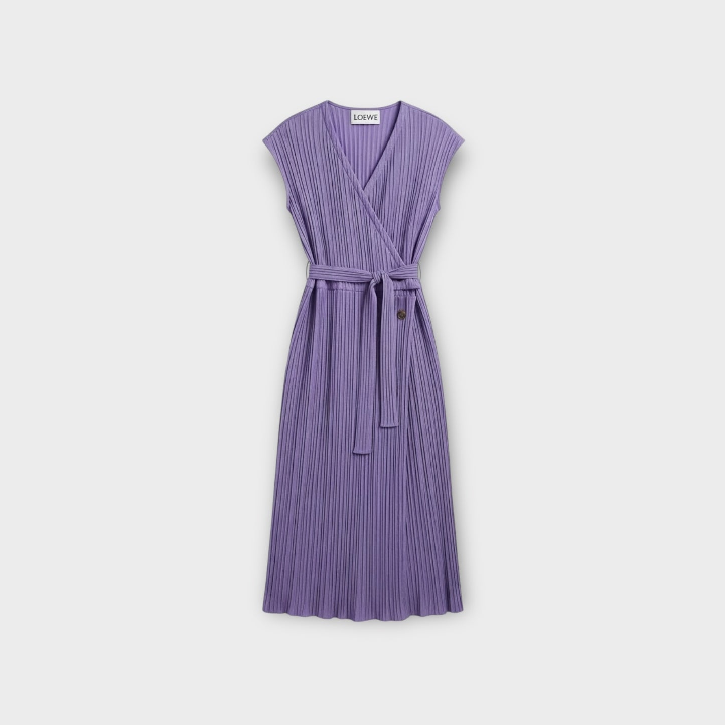 Loewe Pleated Wrap Dress