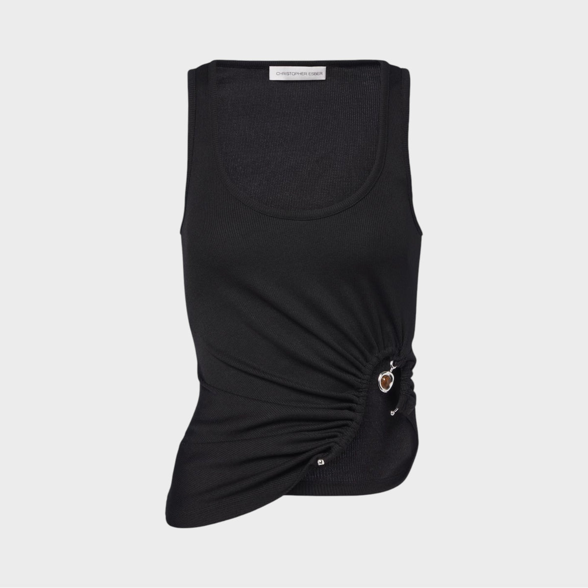Christopher Esber Compact Droplet Tank Top