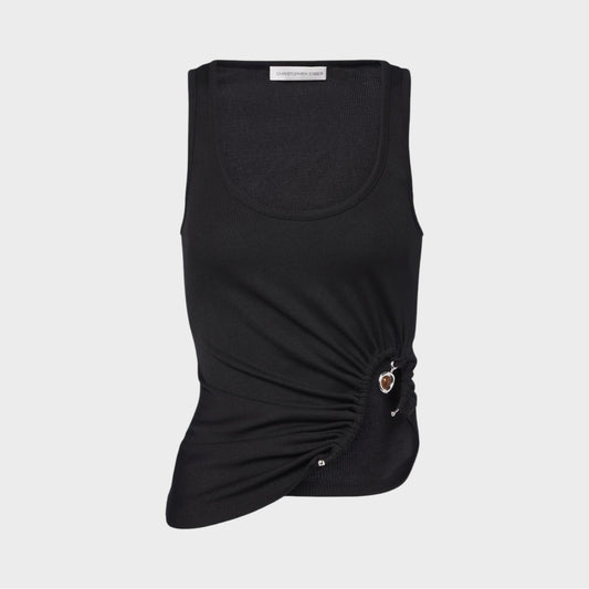Christopher Esber Compact Droplet Tank Top