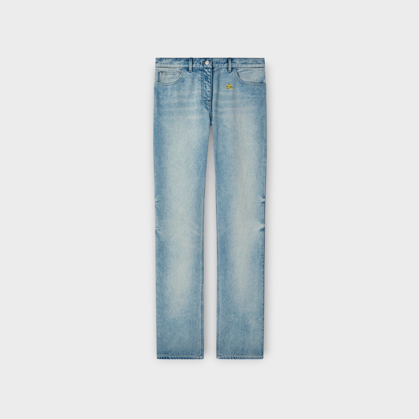 Courreges Straight Denim Pants