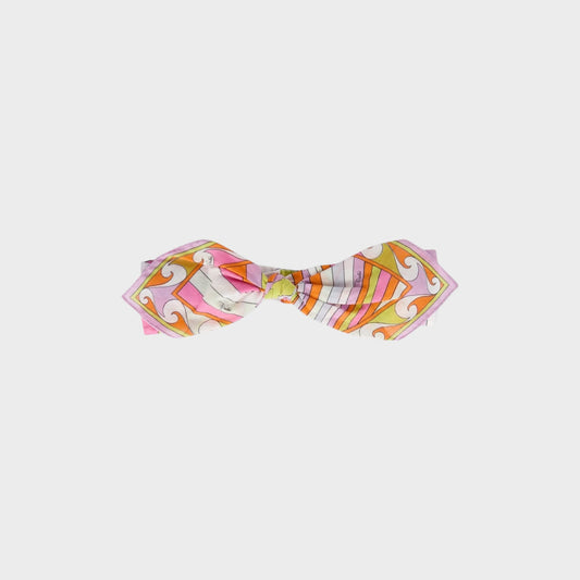 Pucci Bow Headband Bandana