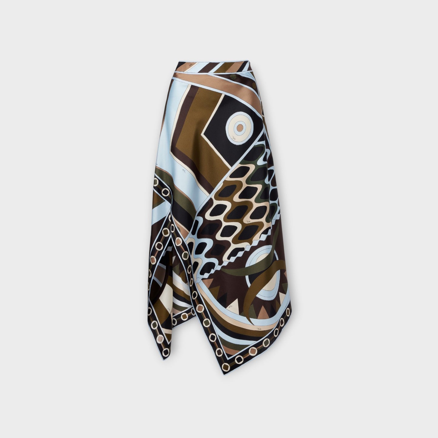 Pucci Silk Scarf Long Skirt