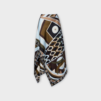 Pucci Silk Scarf Long Skirt