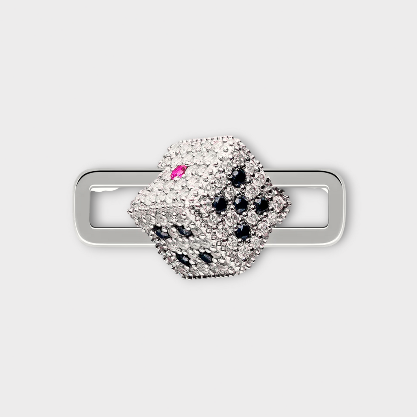Poubel Dice Stoneset Charm