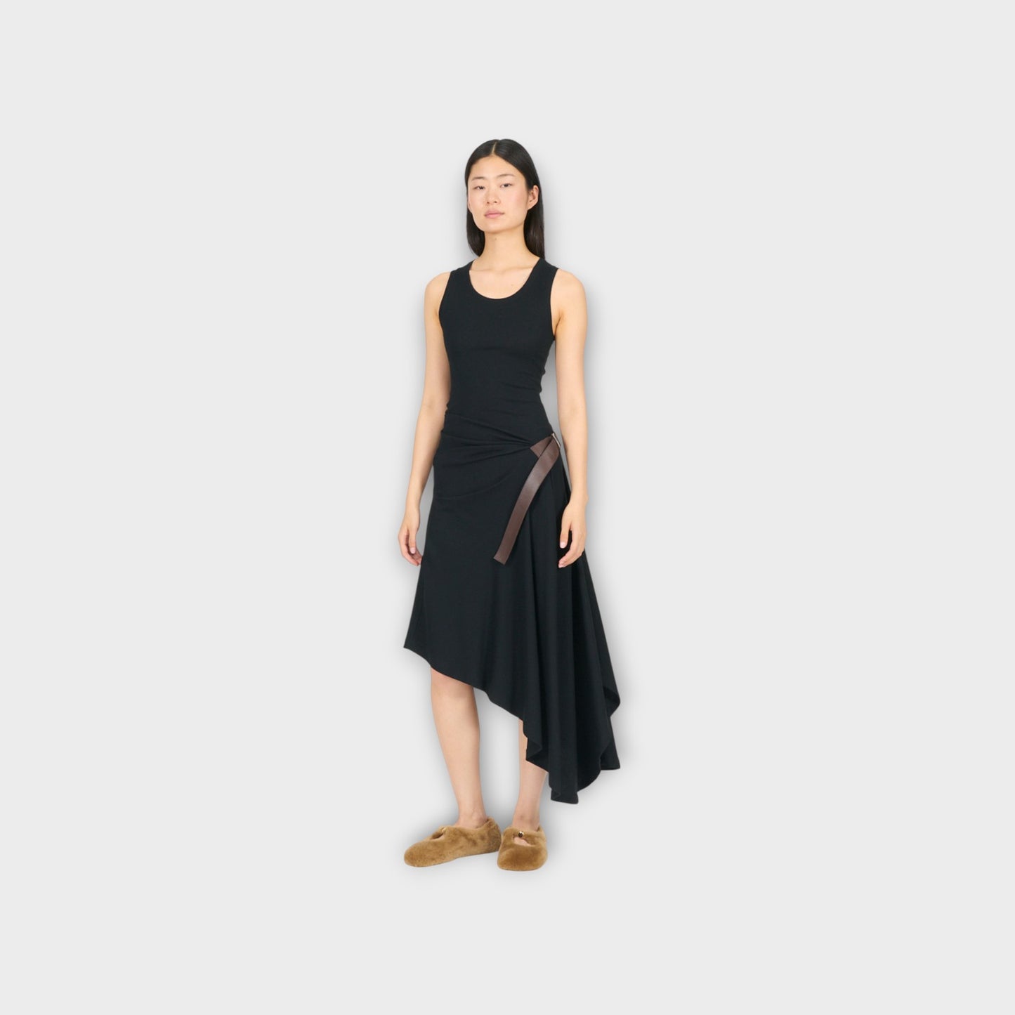 Loewe Drape Asymmetric Dress