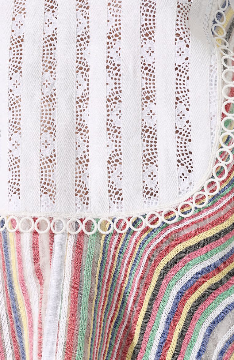 JW Anderson Striped Bib Dress