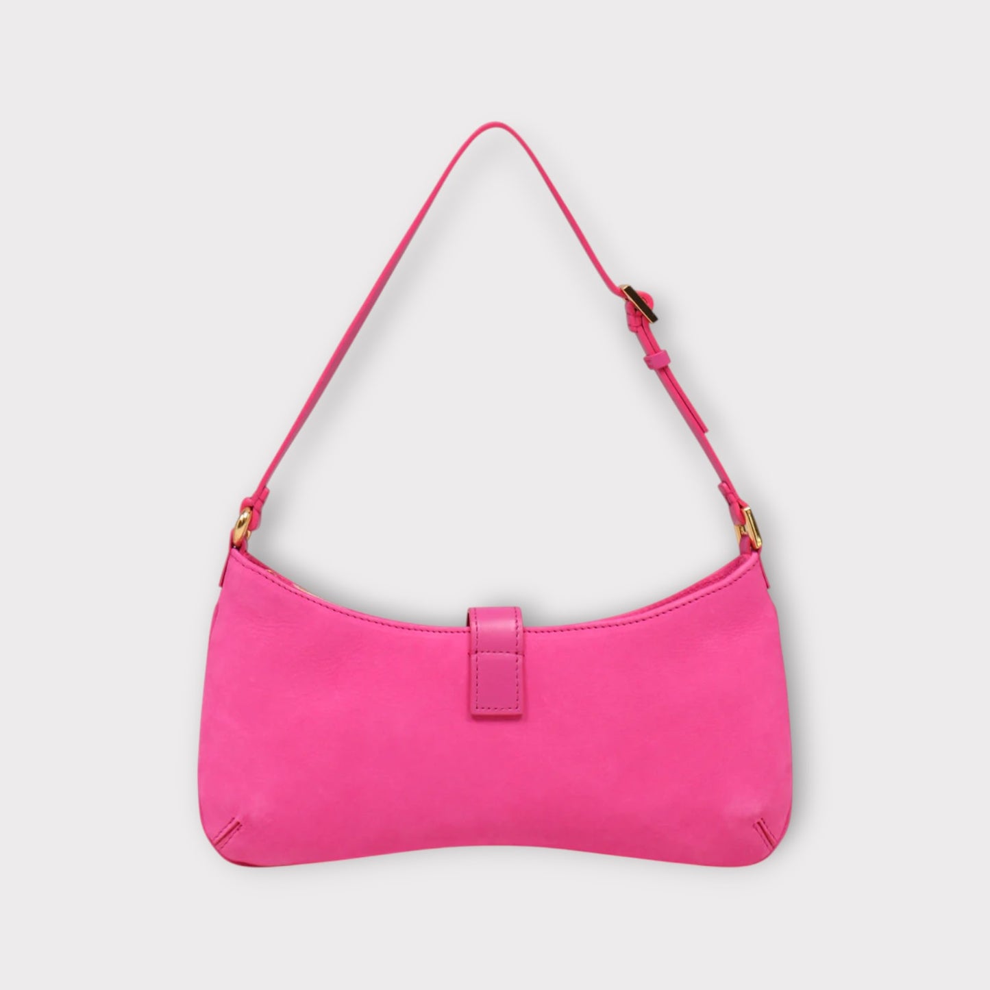 Jacquemus Le Bisou Cadenas Nubuck Bag