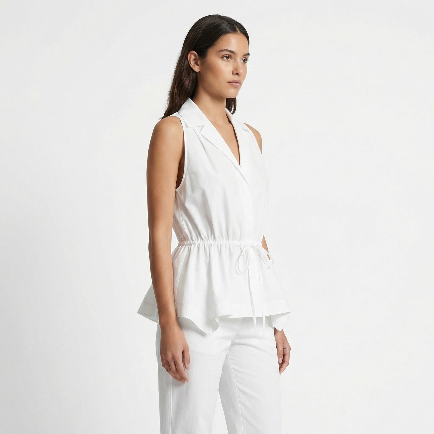Alaïa Cotton Sleveless Shirt