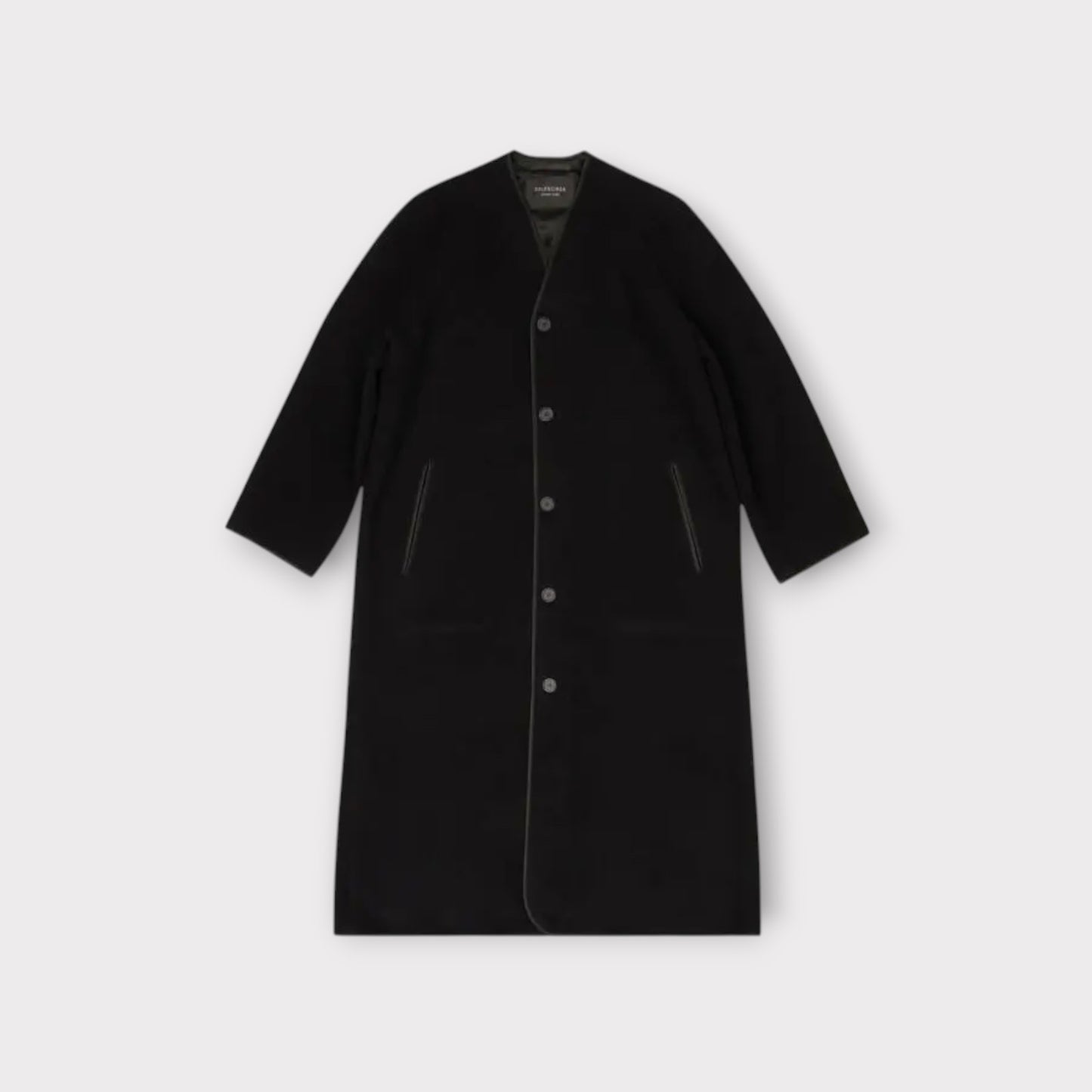 Balenciaga Wool Belted Coat