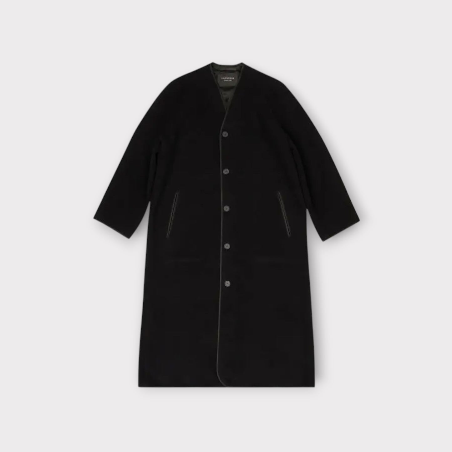 Balenciaga Wool Belted Coat