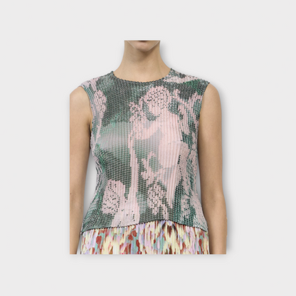 Julia Heuer Thelma Pleated Top