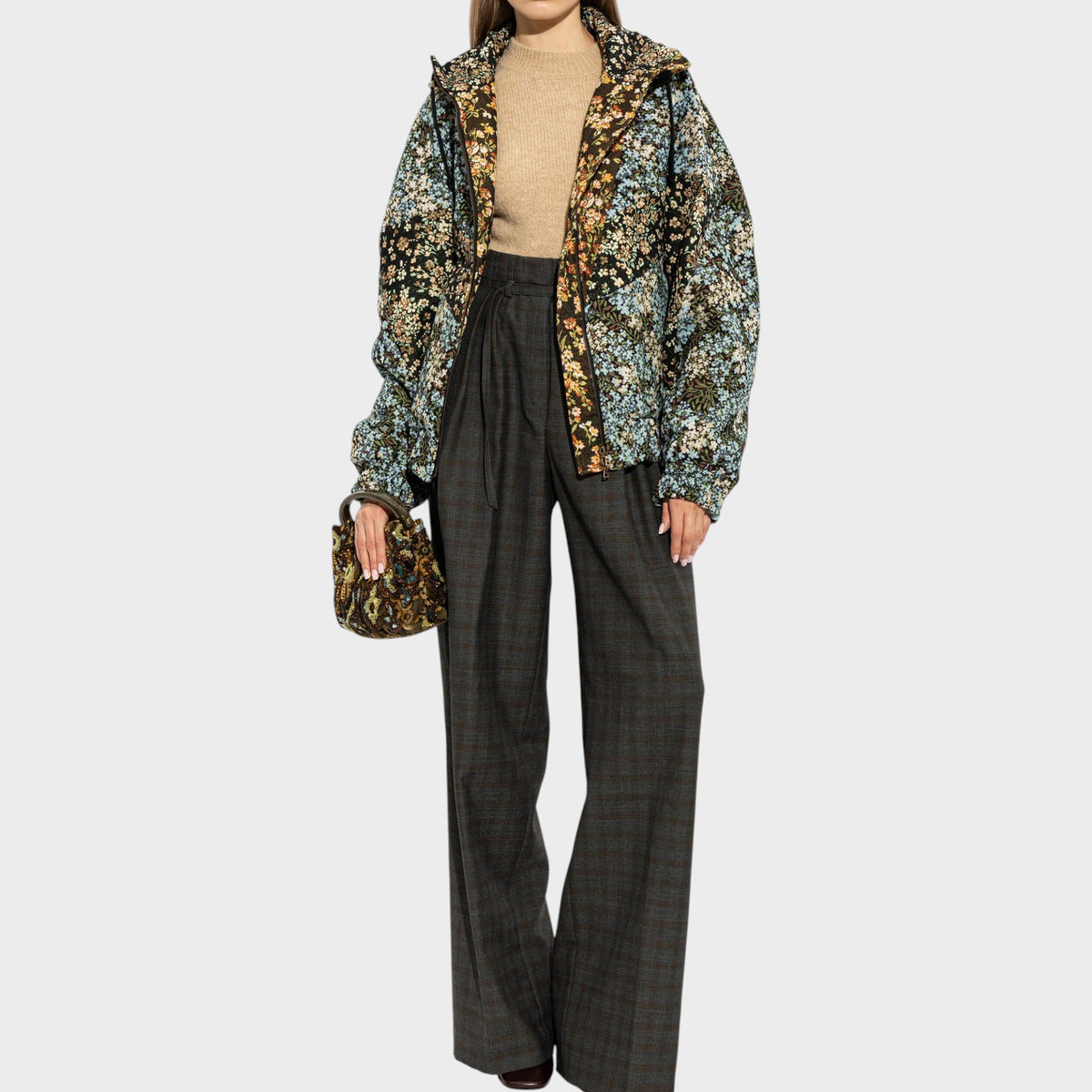 Dries Van Noten Texas Alpaca & Wool Sweater