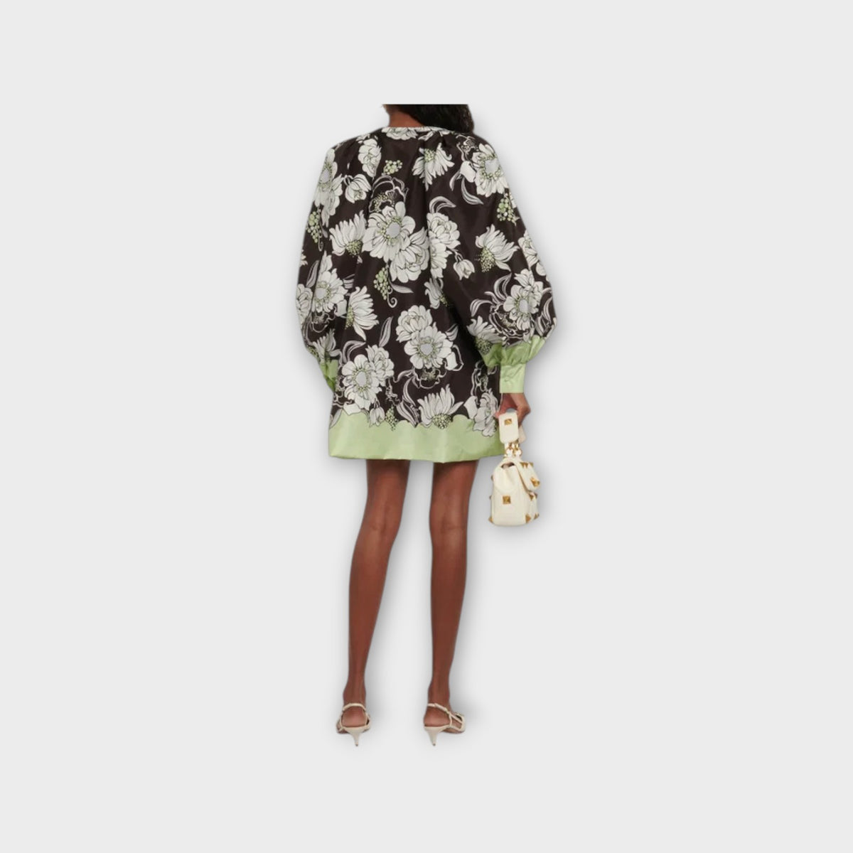 Valentino Silk Taffetas Mini Dress