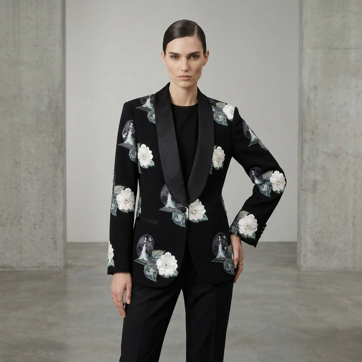 Undercover Rose Single Breasted Blazer