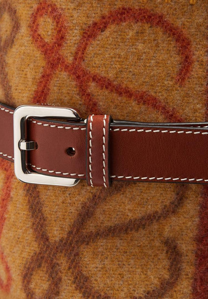 Loewe Leather Feeder Bag