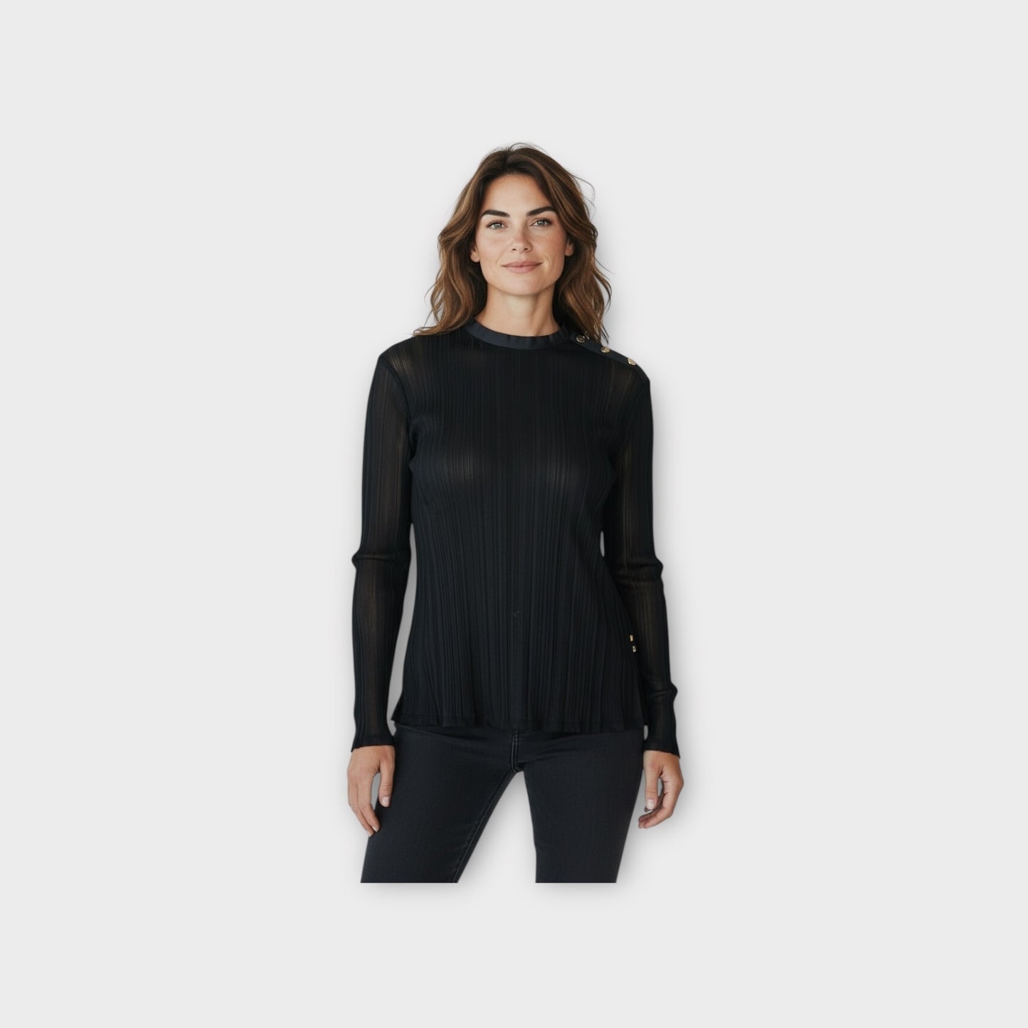 Loewe Crinkle Leather Top