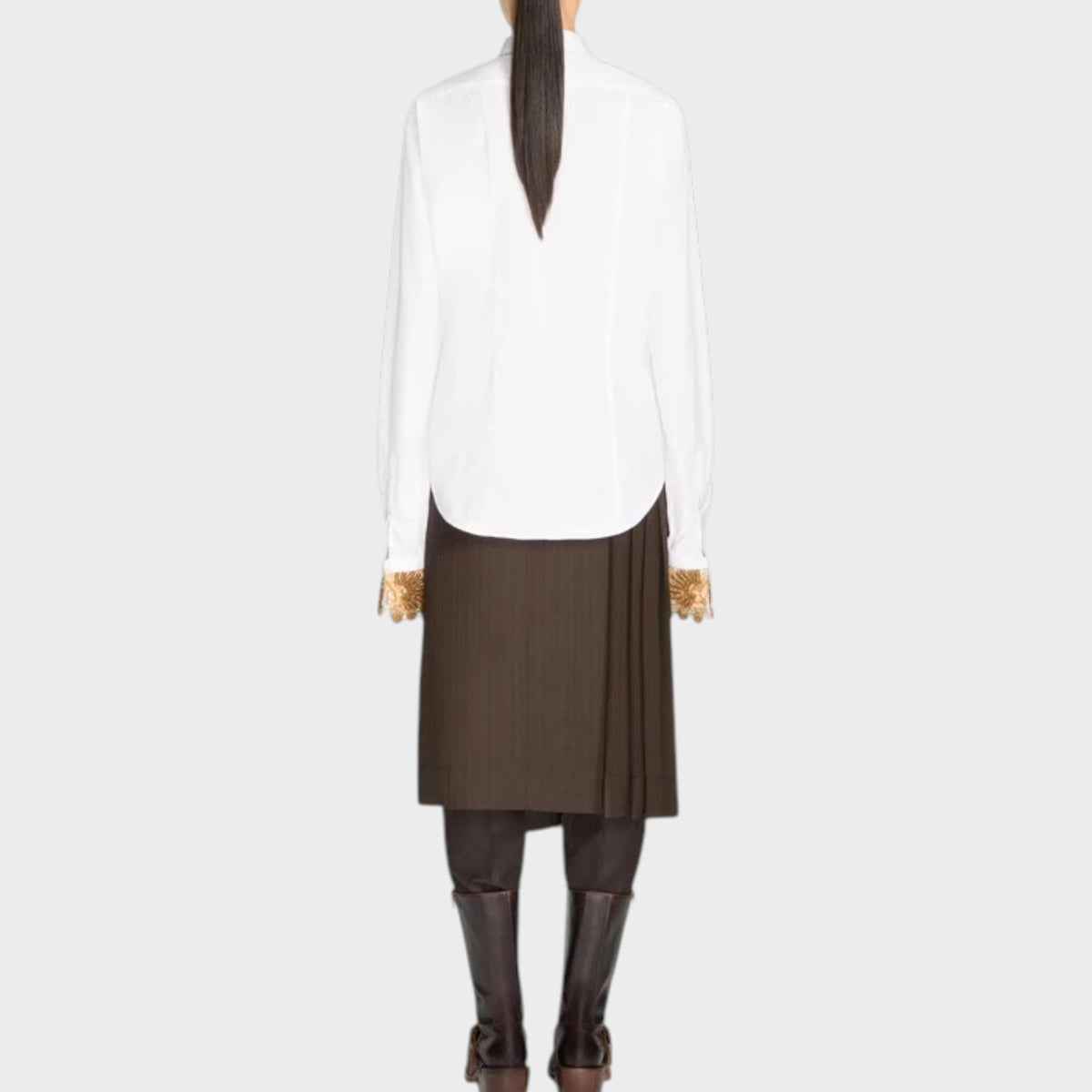 Dries Van Noten Chloris Cotton Classic Shirt
