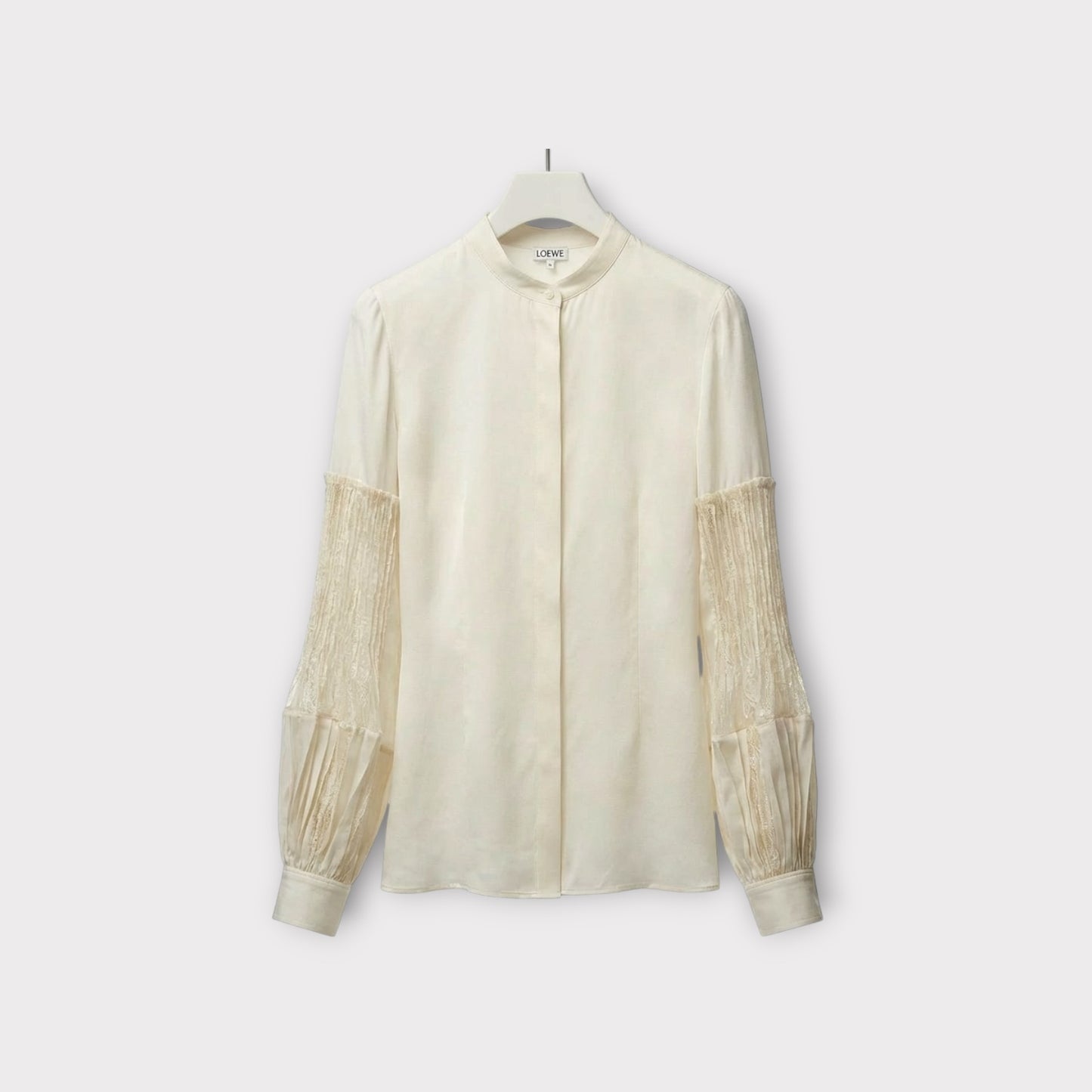 Loewe High Neck Balloon Blouse