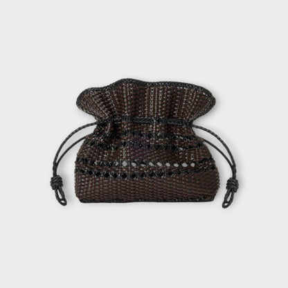 Loewe Woven Nappa Medium Flamenco Bag