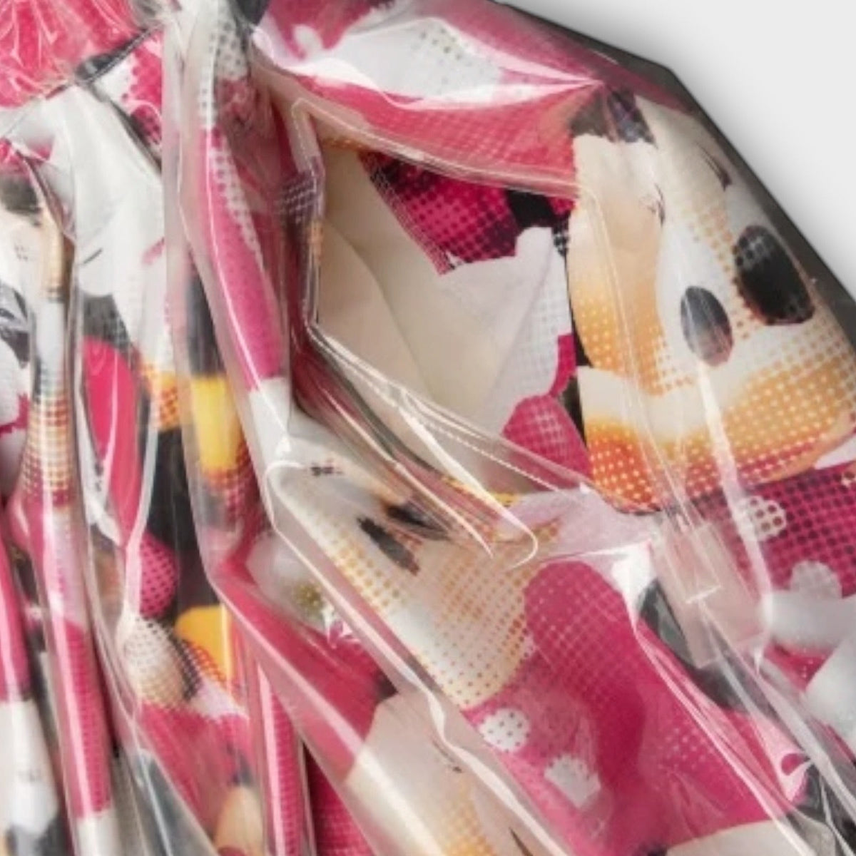 Comme des Garcons Pleated Floral Skirt